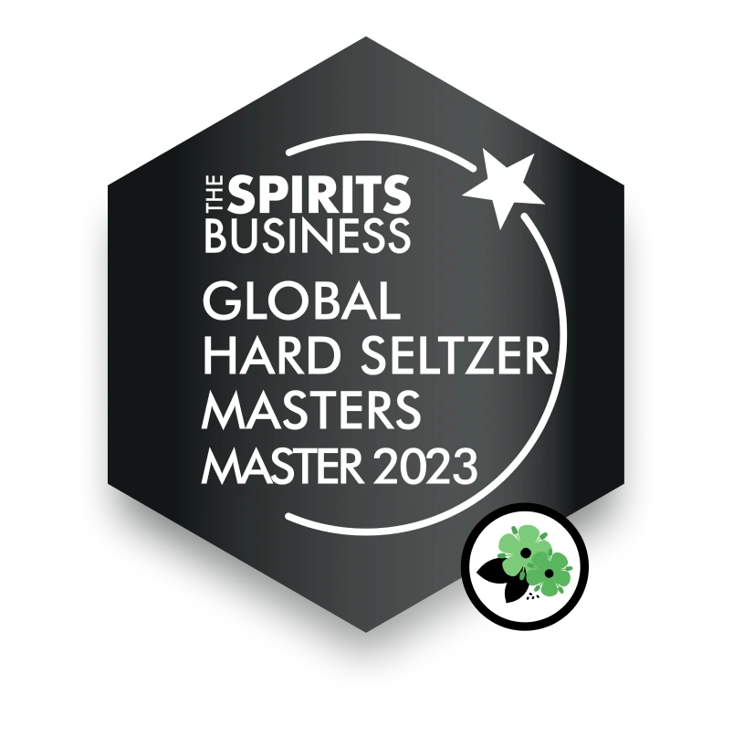 Master-Auszeichnung für Sparklys Hard Seltzer Holunder