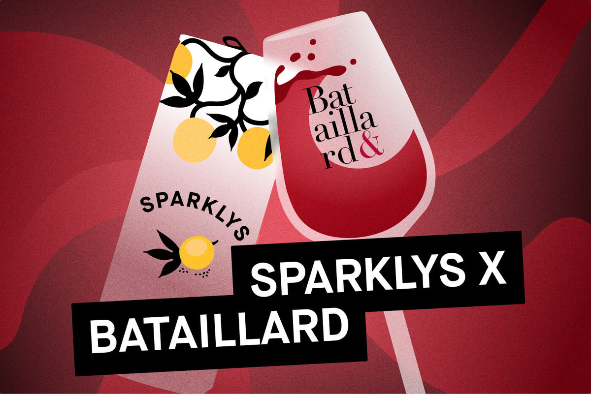 Hard Seltzer trifft auf Wein — Sparklys x Bataillard