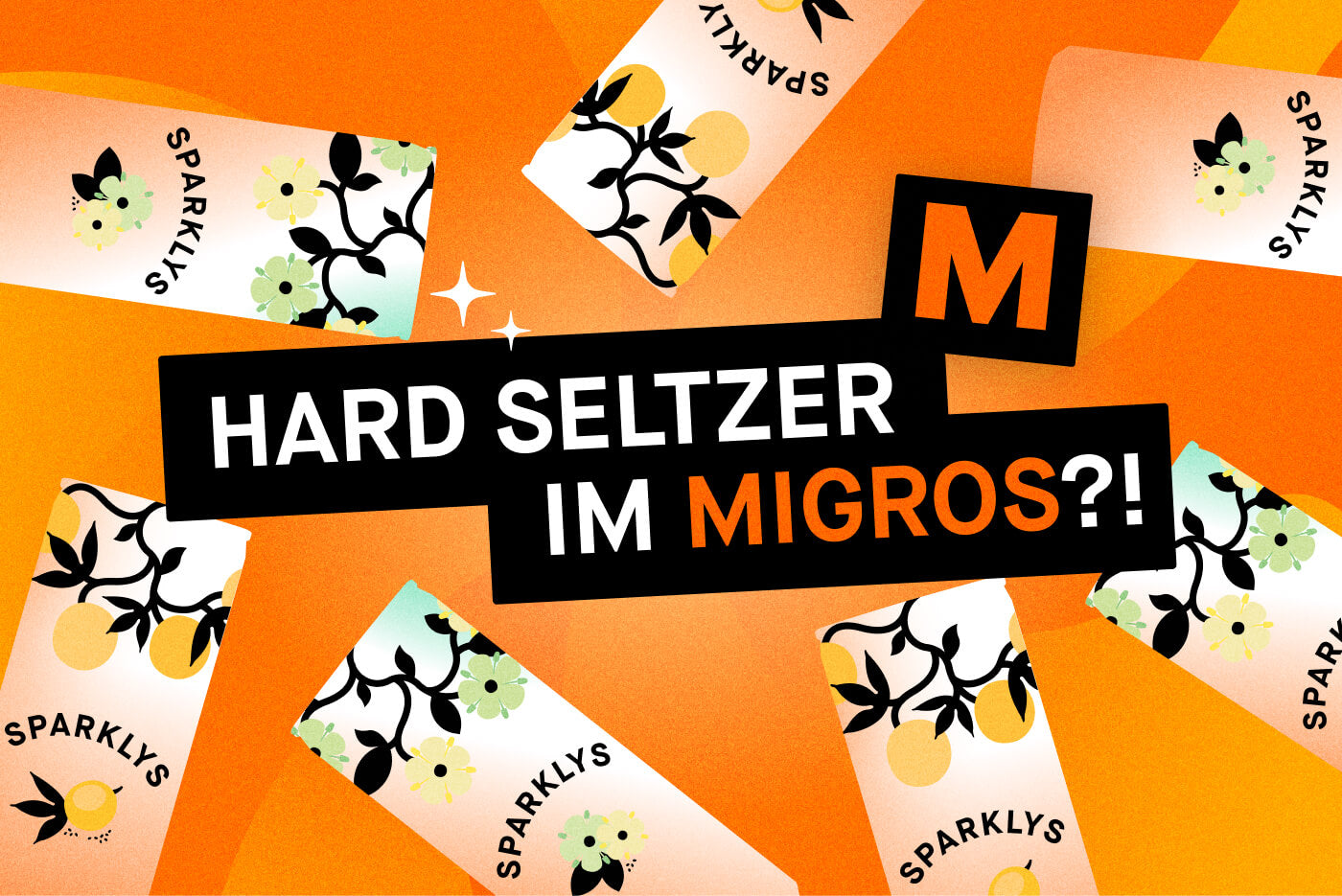 Sparklys Hard Seltzer gibt’s jetzt in der Migros!.. (Online)