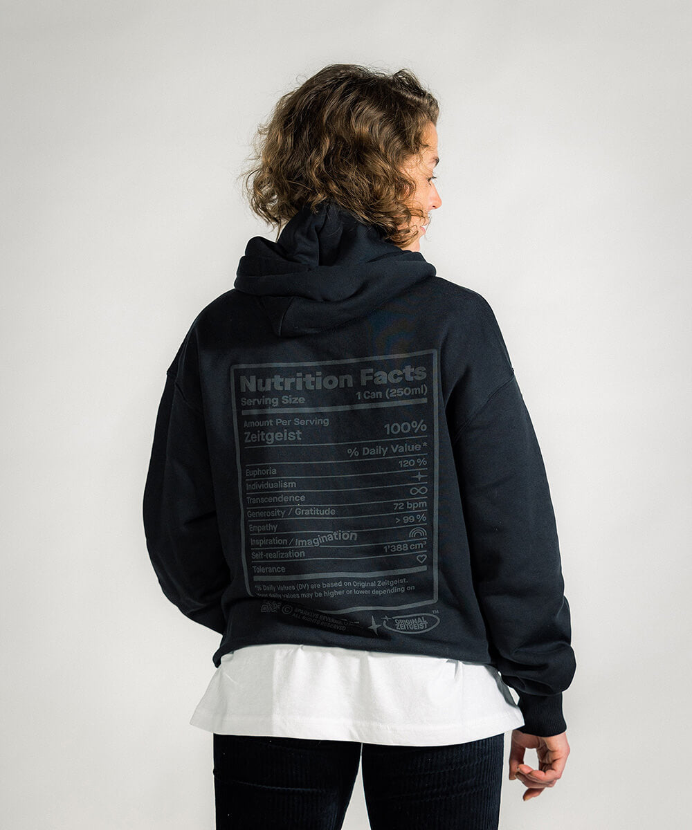 Nutrition Facts Hoodie