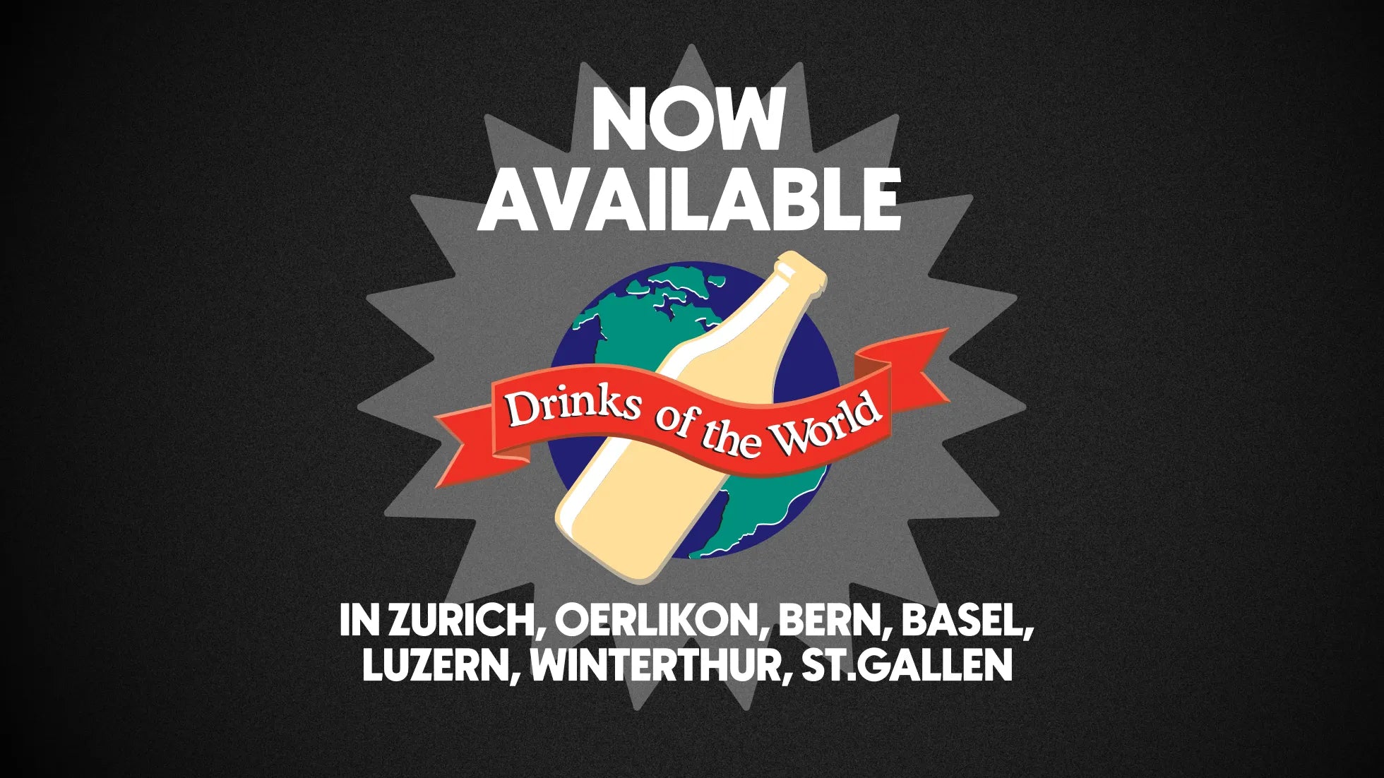 Sparklys Hard Seltzer im Drinks of the World Zürich, Oerlikon, Bern, Basel, Luzern, Winterthur, St.Gallen