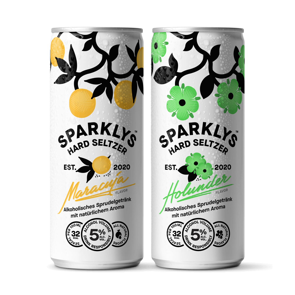 Sparklys Hard Seltzer Elderflower