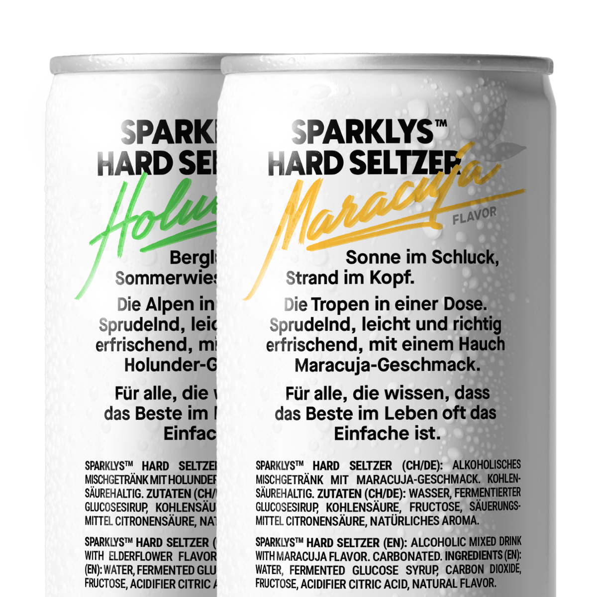 Sparklys Hard Seltzer Elderflower