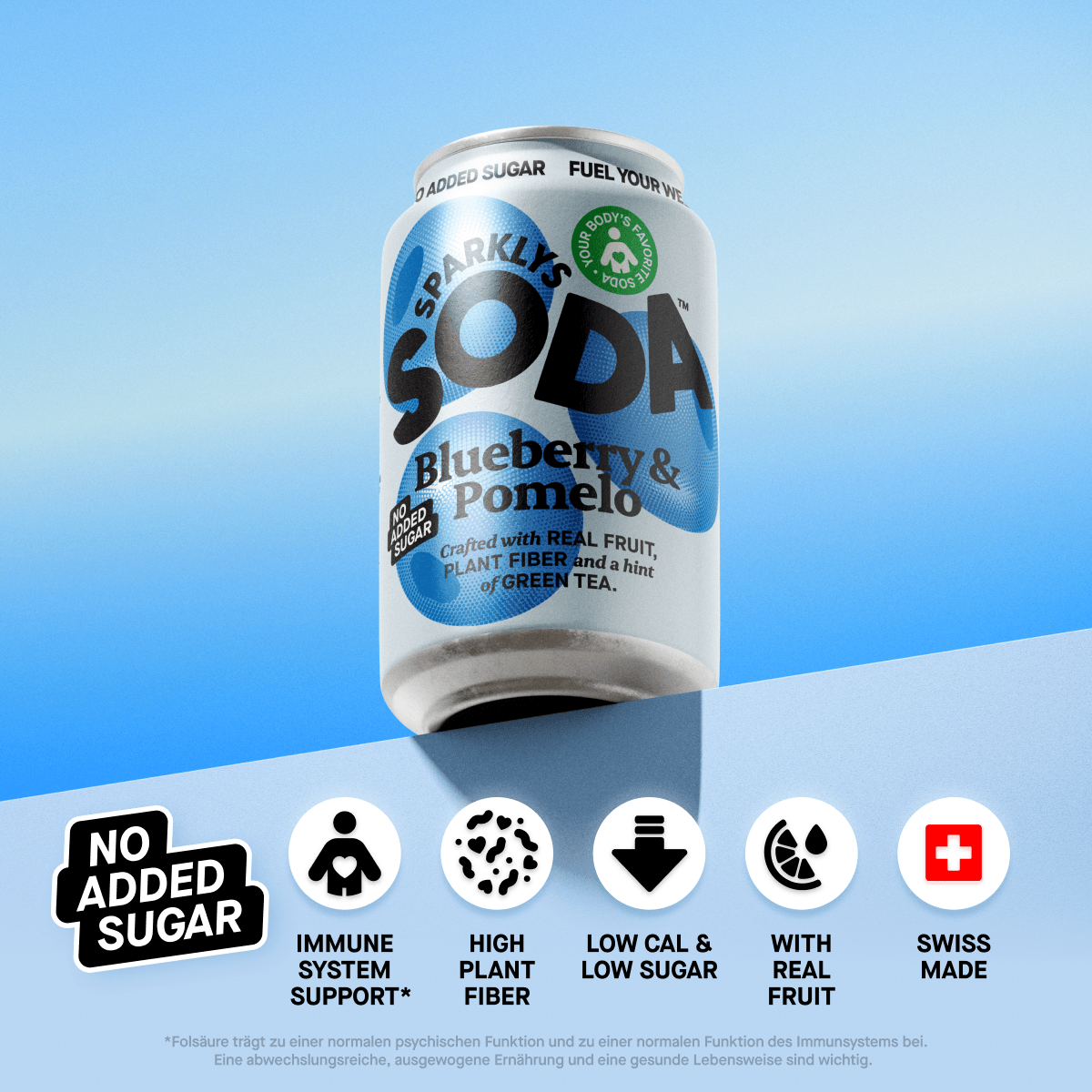 Sparklys Soda Blueberry & Pomelo