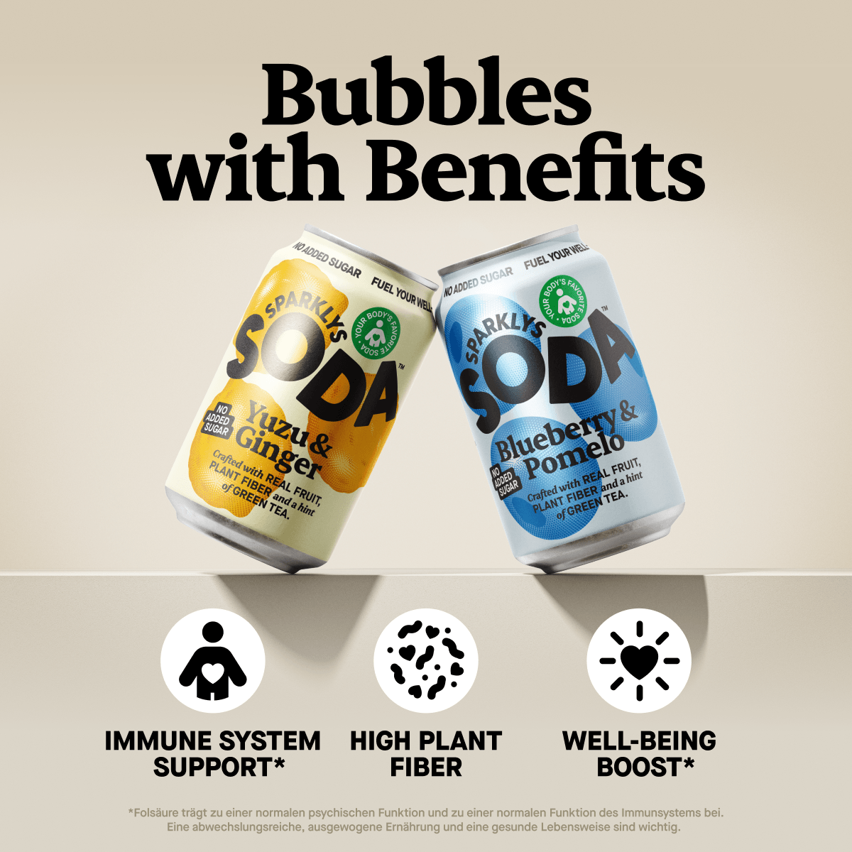 Sparklys Soda Blueberry & Pomelo